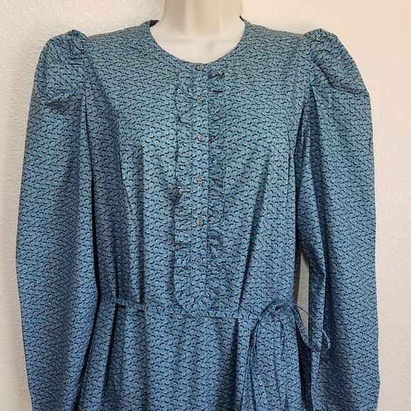 CHRISTY DAWN The Callan Dress in Geo Ditzy Azul - Picture 3 of 11